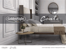 Tablet Screenshot of goldennight.it